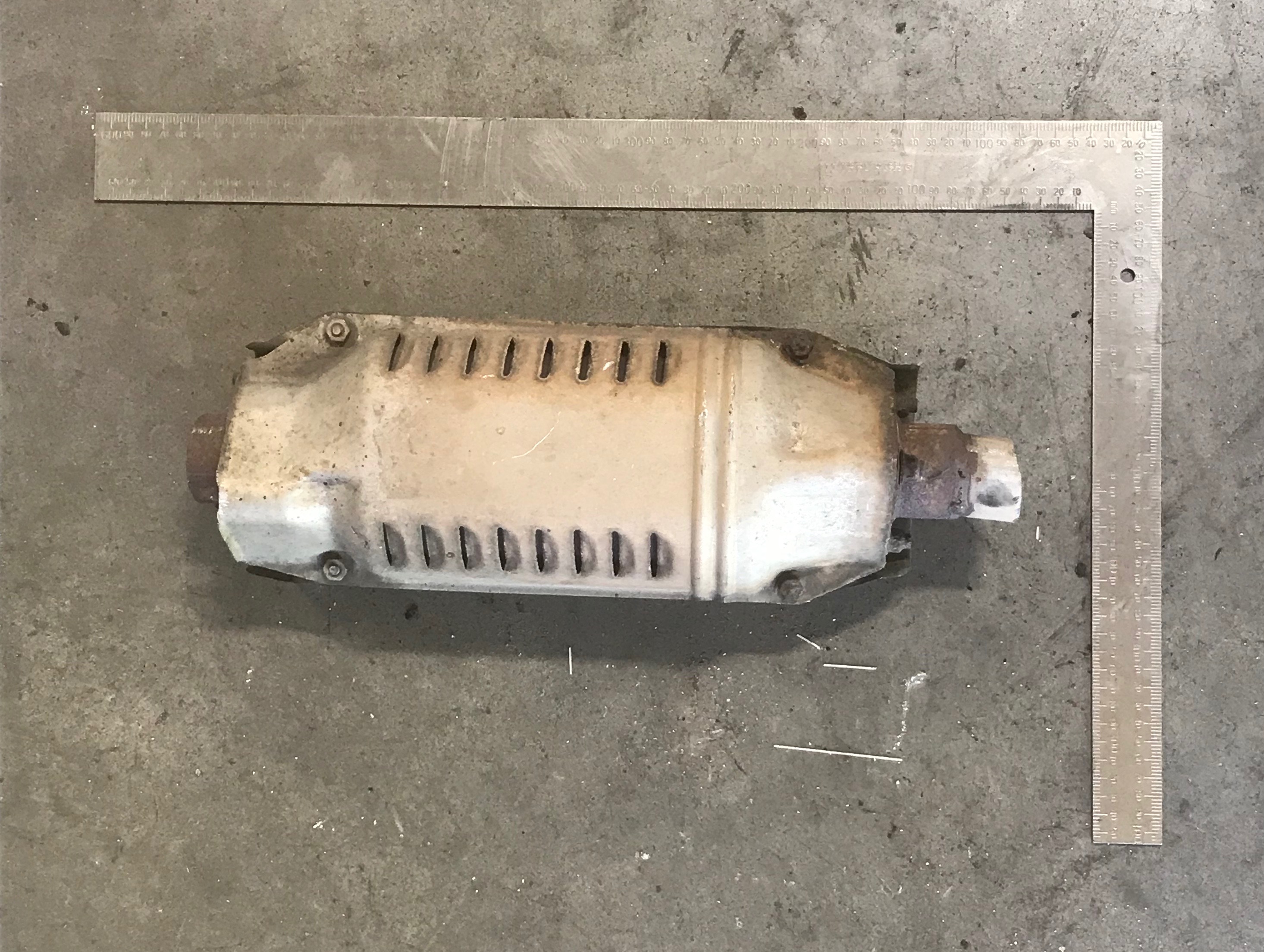 Honda 8 rib no o2 catalytic converter