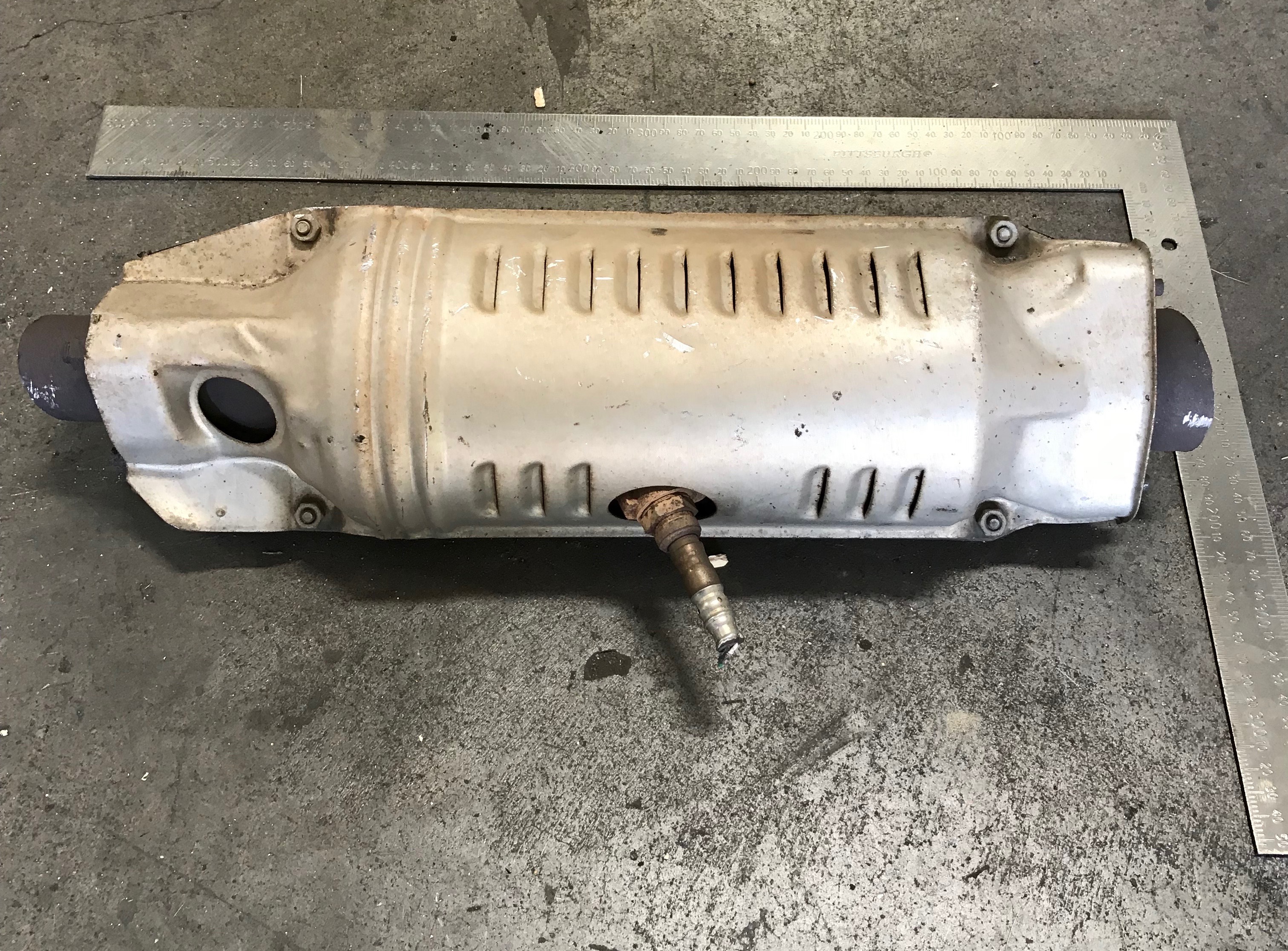 Honda Skinny Slant - no code catalytic converter