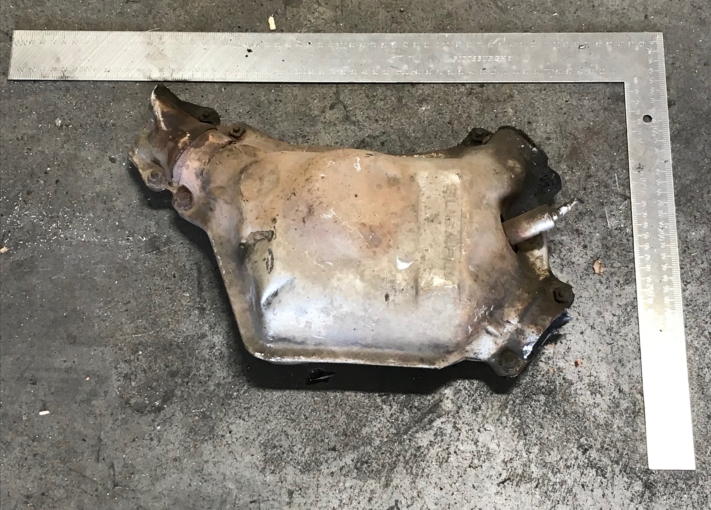 Subaru Three leg - no code  catalytic converter
