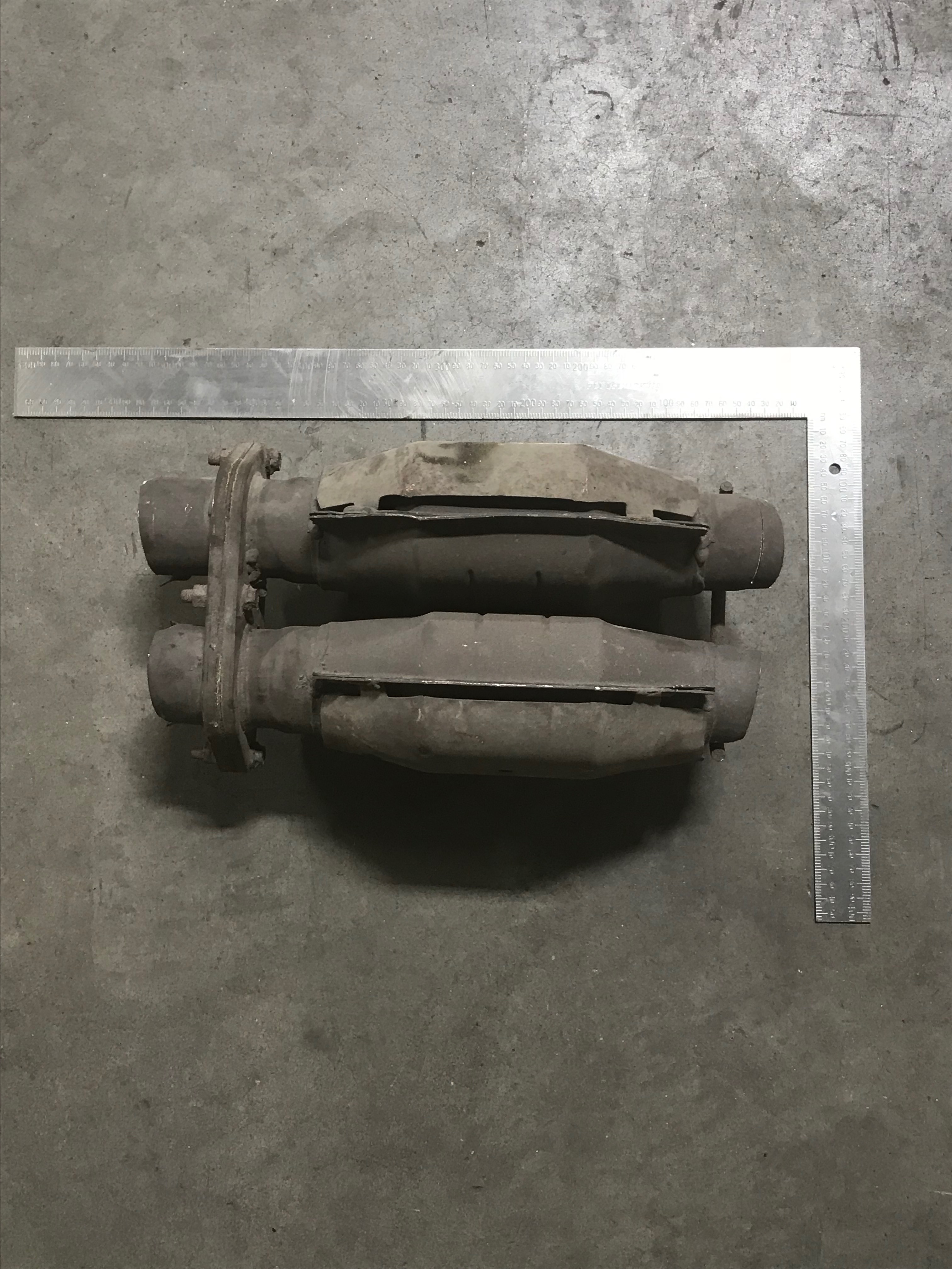 Ford F87A RUD Burger pair catalytic converter