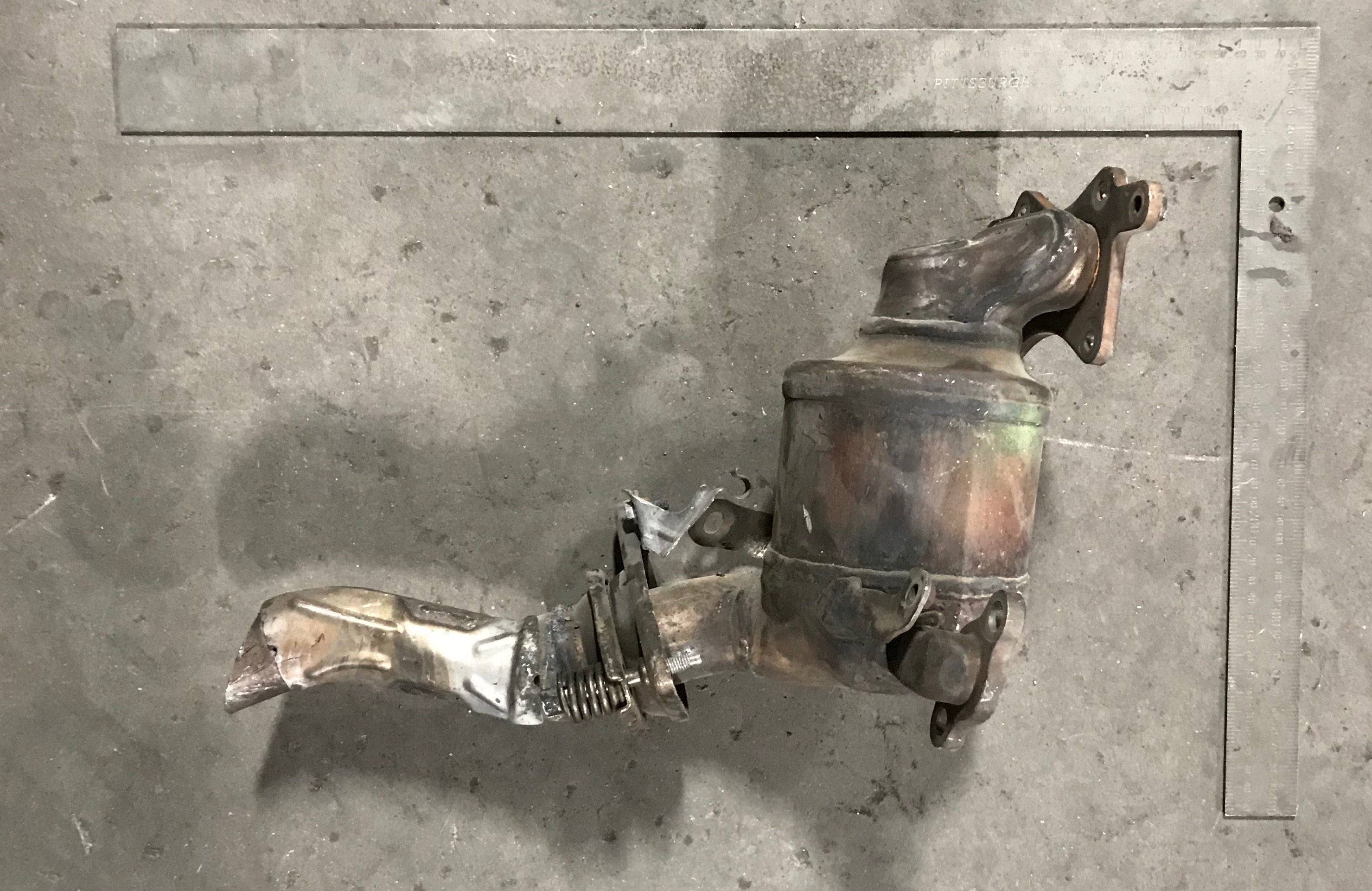 Honda CY* catalytic converter