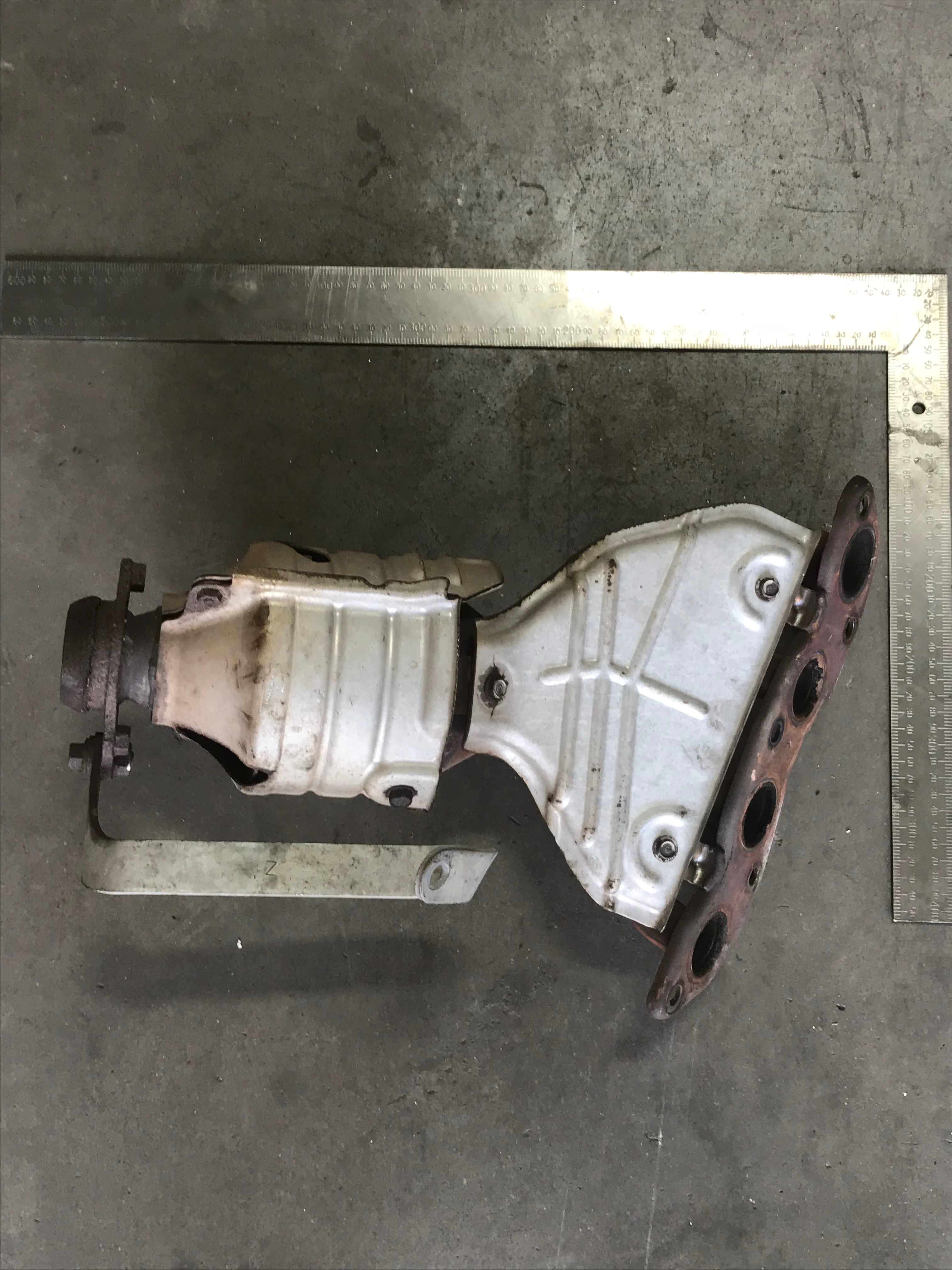 Honda Hybrid Manifold - no code catalytic converter