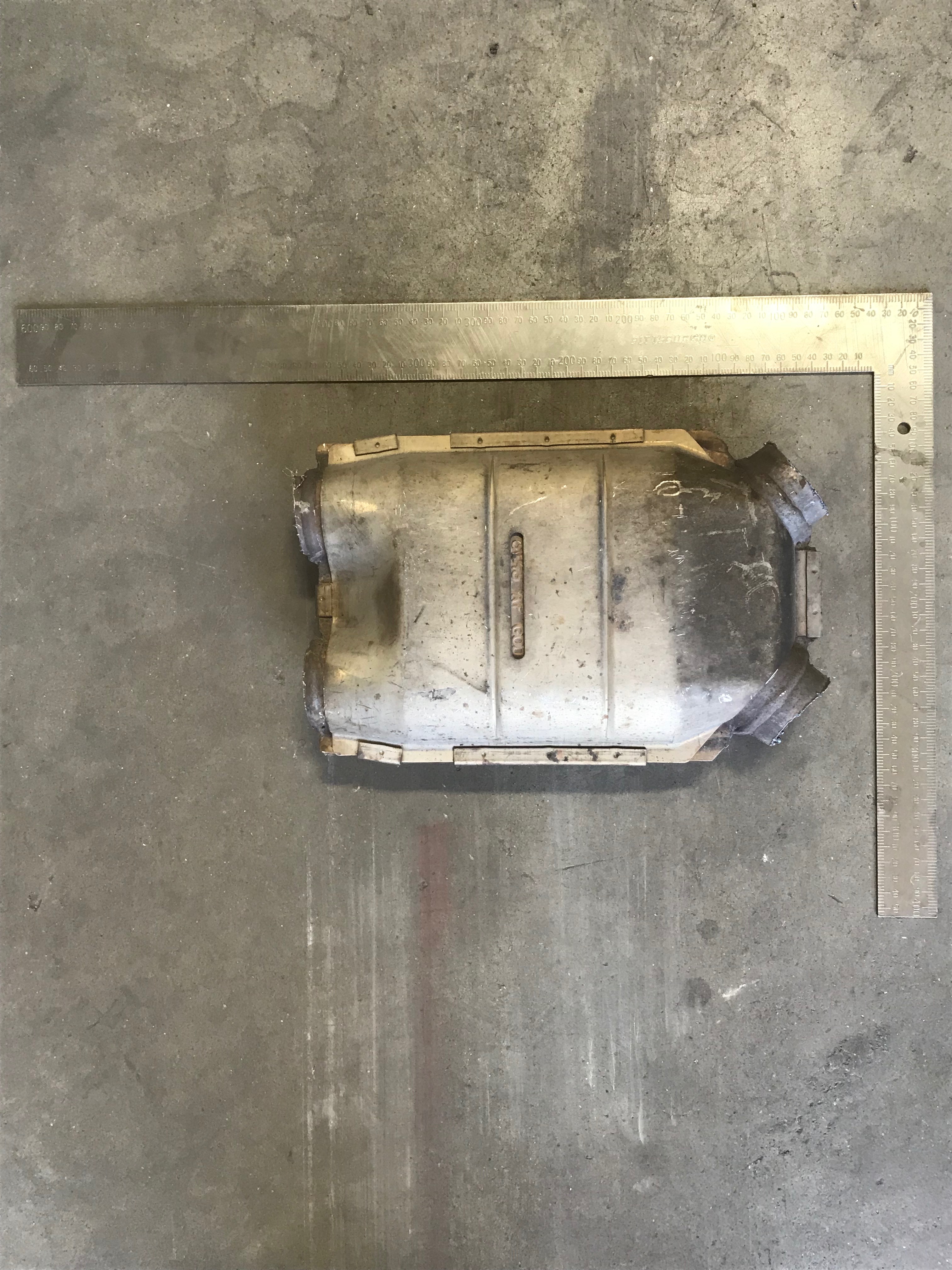 Ford 3W43 GOD Rear catalytic converter