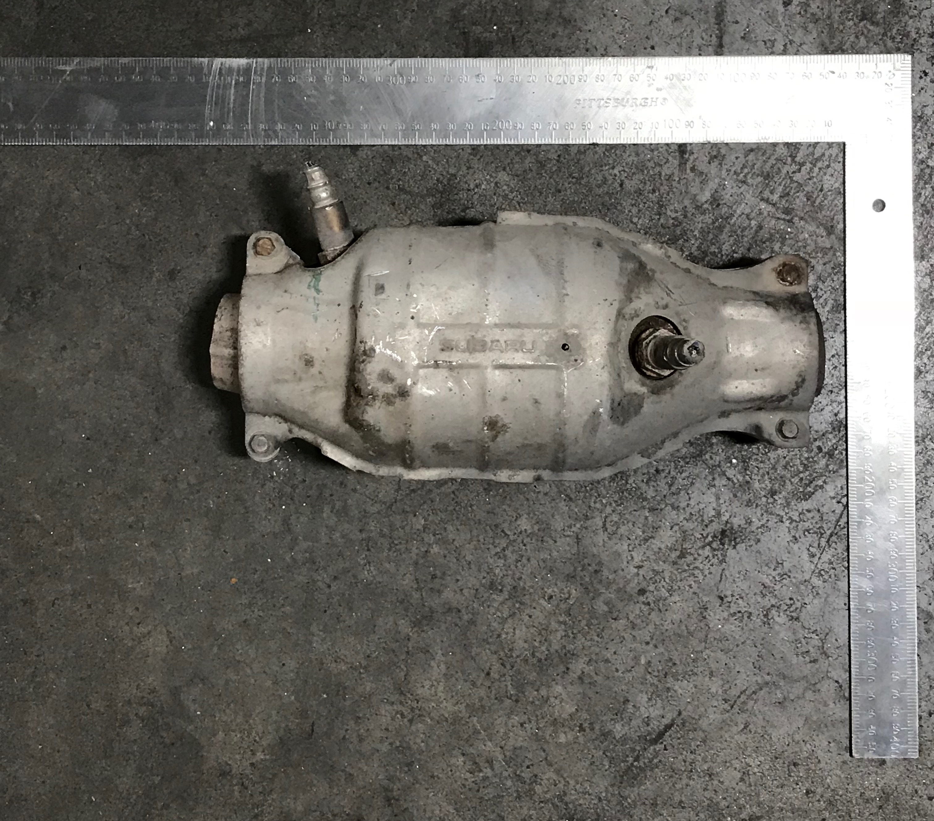 Subaru Two sensor round Subaru pre - no code catalytic converter