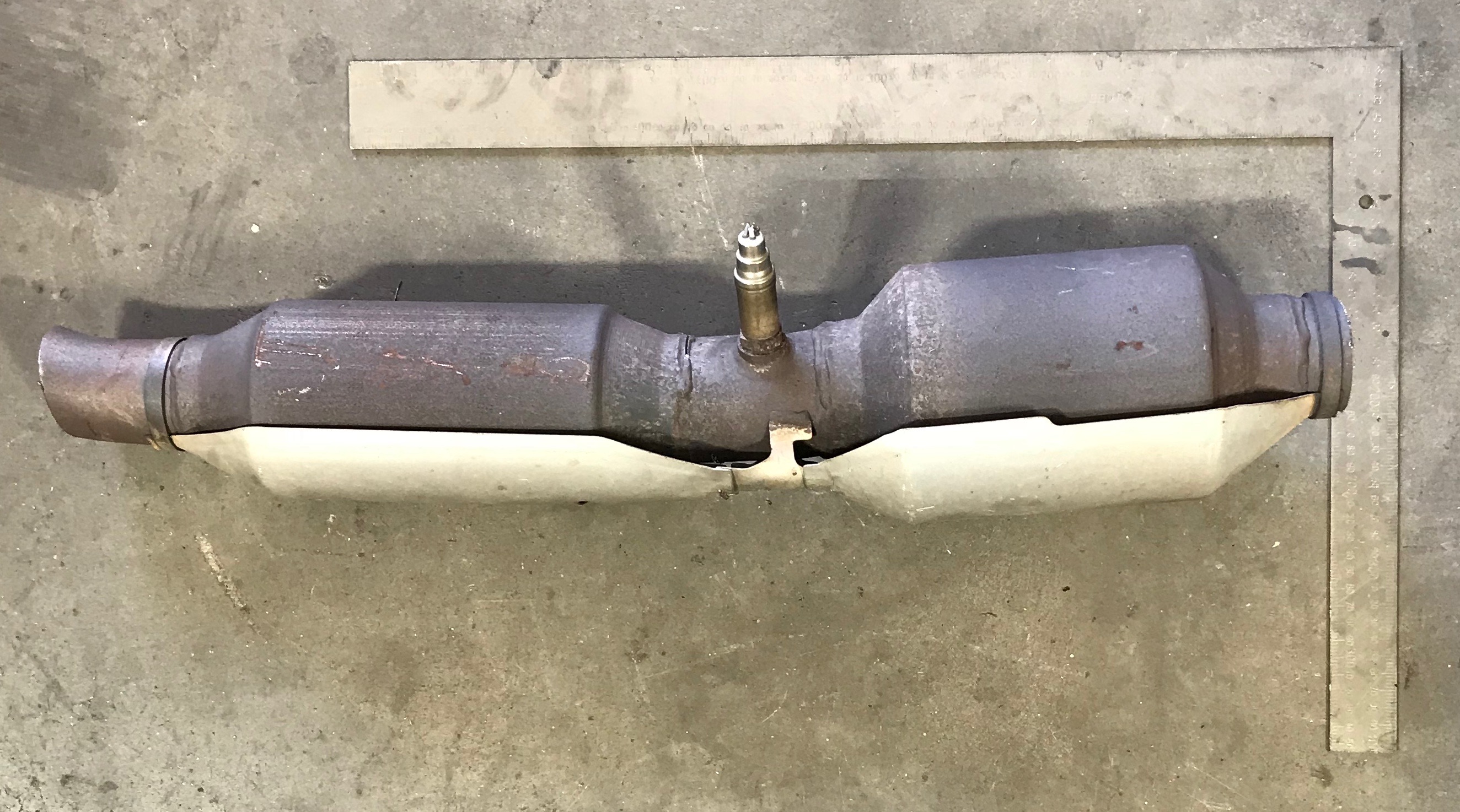 Ford Fat Dumbbell - no code catalytic converter