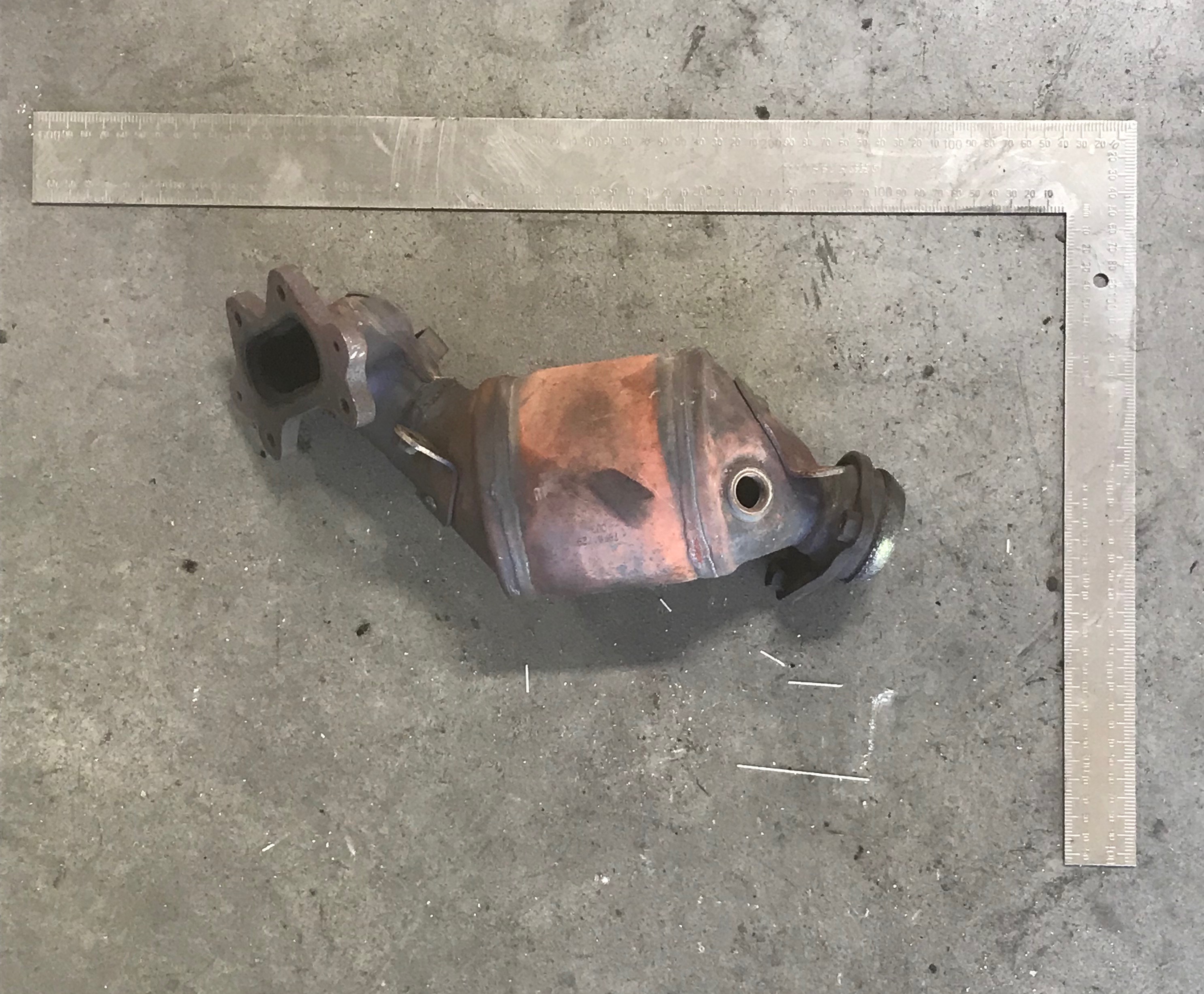 Honda CK* catalytic converter