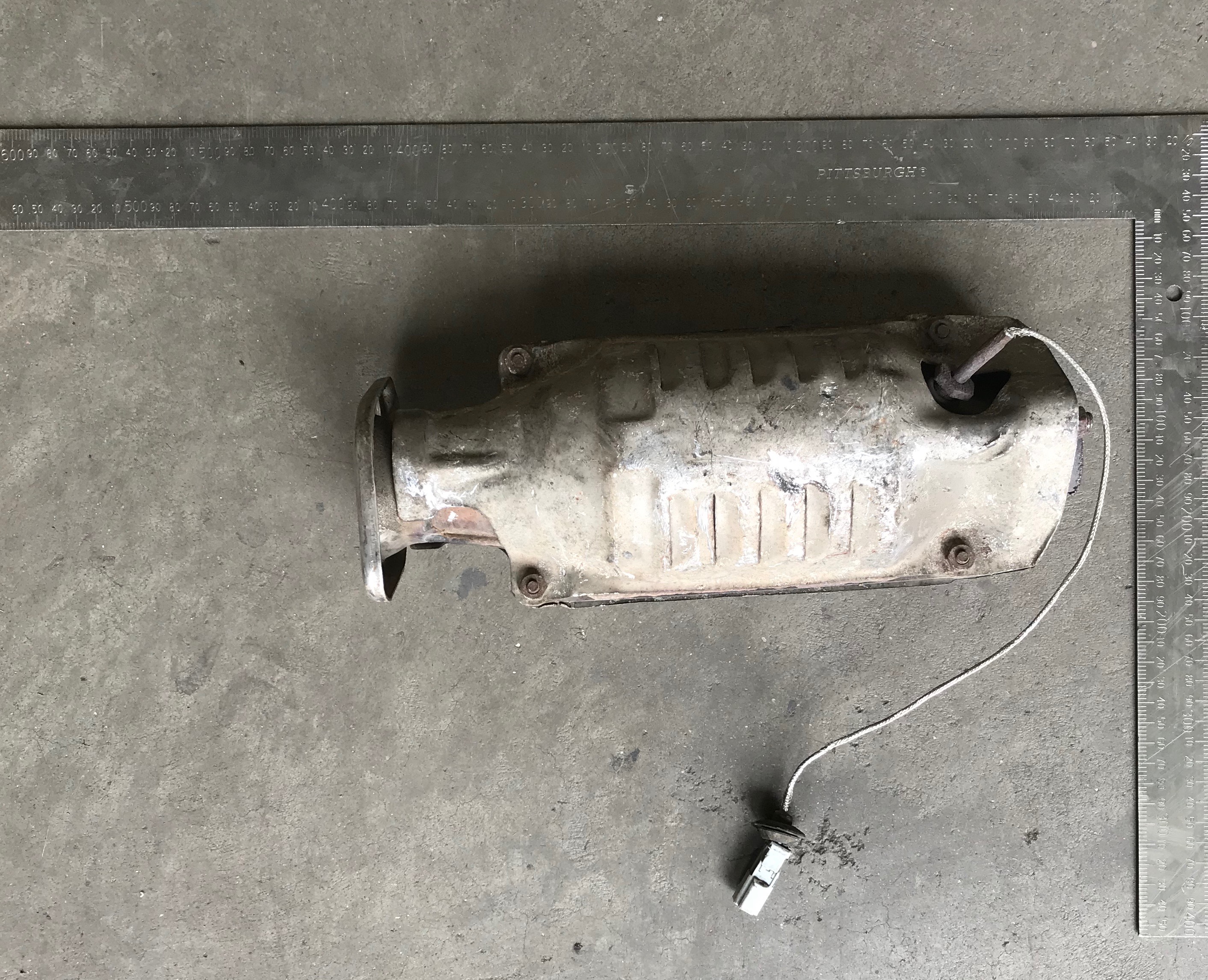 Honda Mini hotdog end o2 catalytic converter