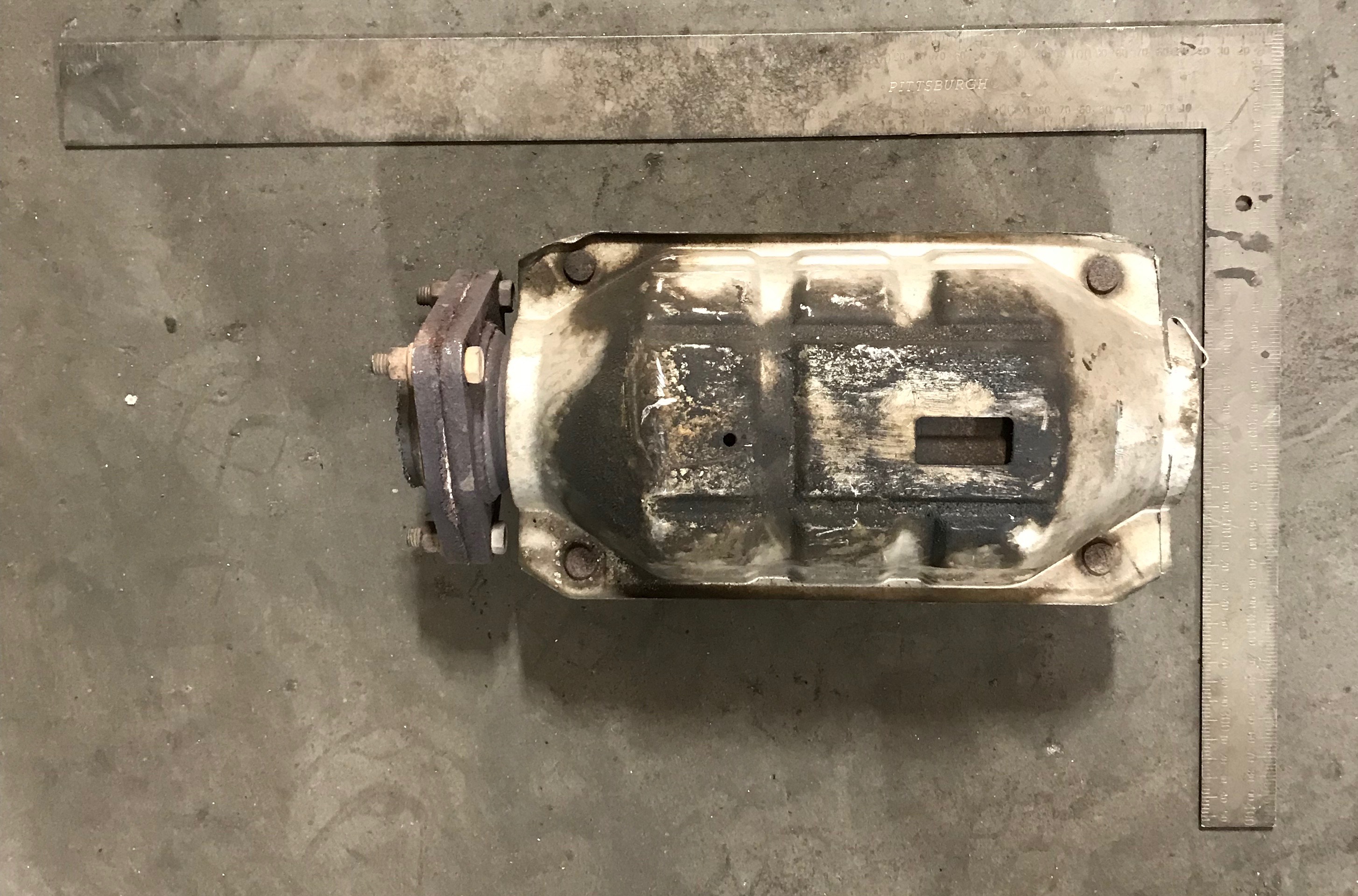 Mazda P545 catalytic converter