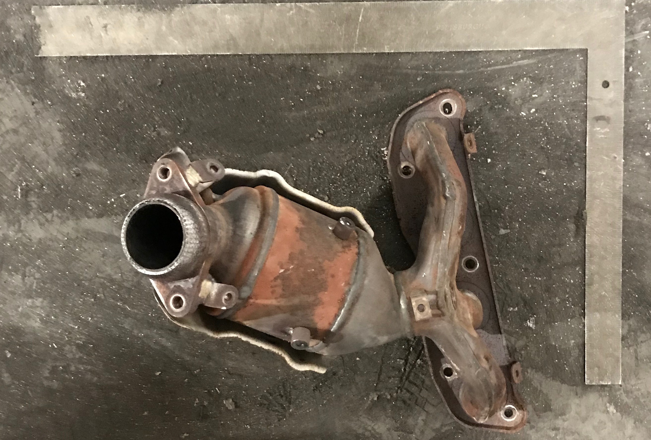 Nissan 4AF catalytic converter
