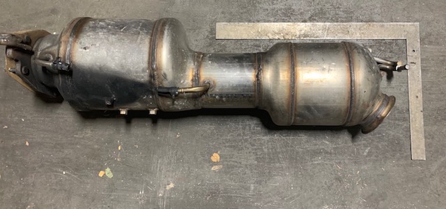 Chrysler 341AE catalytic converter