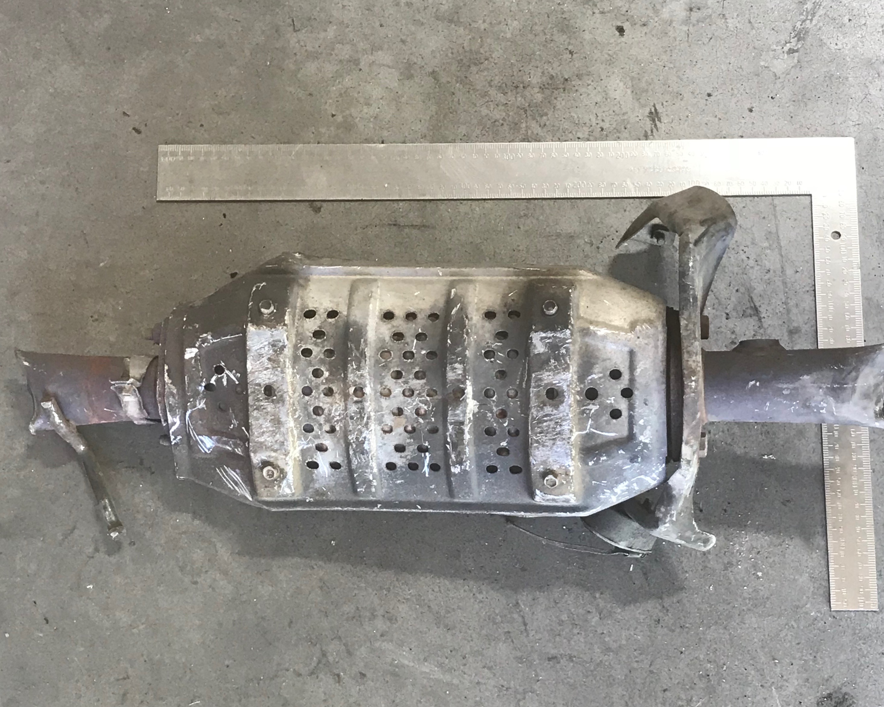 Nissan X3 Full catalytic converter